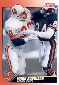 Mark Robinson Tampa Bay Buccaneers 1991 Score NFL #391